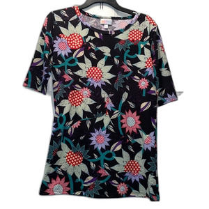 LuLaRoe NWOT Gigi Tee floral top